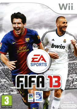 Pochette FIFA 13 version Wii