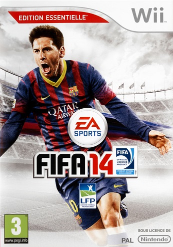 Pochette FIFA 14 version Wii