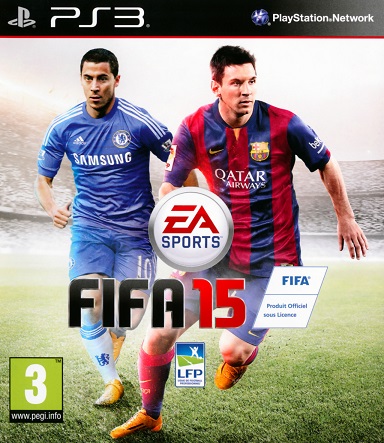 Pochette FIFA 15 version PlayStation 3
