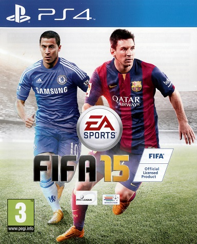Pochette FIFA 15 version PlayStation 4