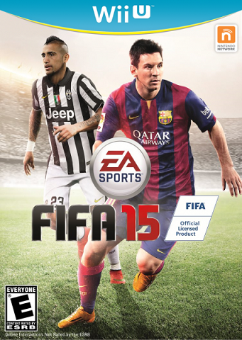 Pochette FIFA 15 version Wii U