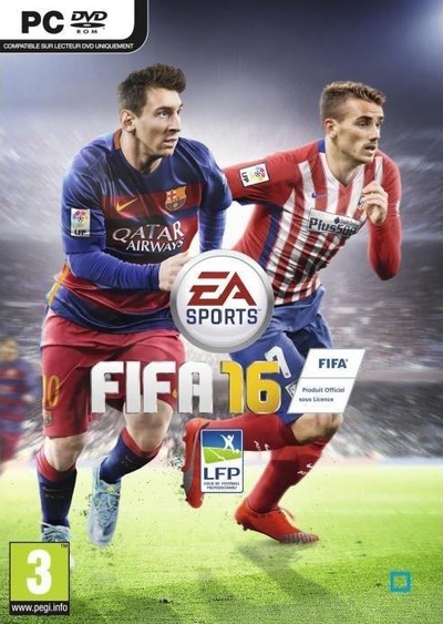 Pochette FIFA 16 version PC Windows
