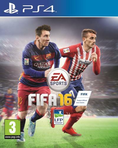 Pochette FIFA 16 version PlayStation 4