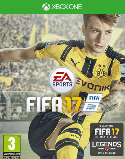 Pochette FIFA 17 version Xbox One