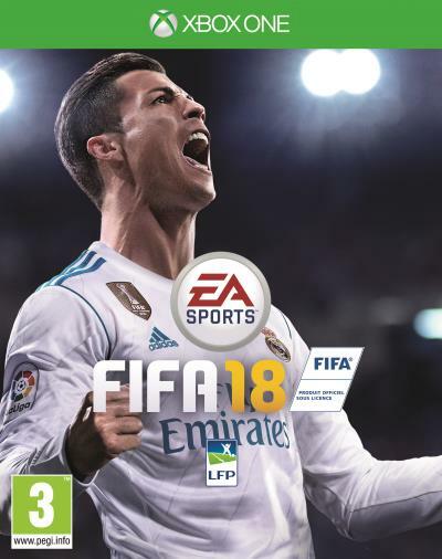 Pochette FIFA 18 version Xbox One
