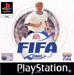 Pochette FIFA 2001 version PlayStation
