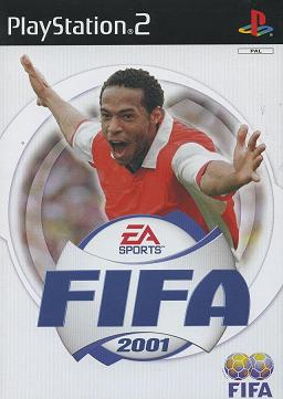 Pochette FIFA 2001 version PlayStation 2