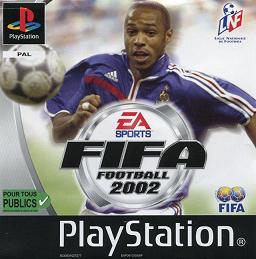 Pochette FIFA 2002 version PlayStation