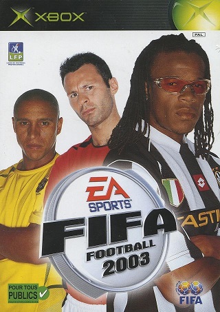 Pochette FIFA 2003 version Xbox