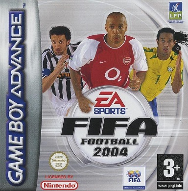 Pochette FIFA 2004 version GameBoy Advance