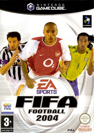 Pochette FIFA 2004 version GameCube