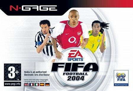 Pochette FIFA 2004 version N-Gage