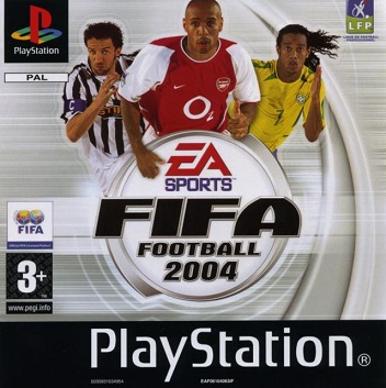 Pochette FIFA 2004 version PlayStation