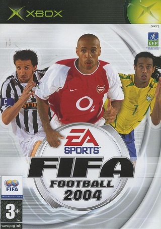 Pochette FIFA 2004 version Xbox