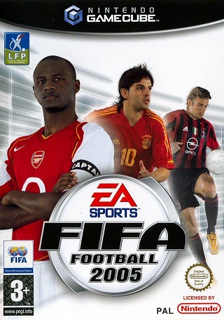 Pochette FIFA 2005 version GameCube