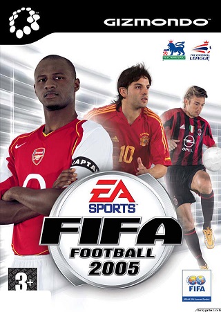 Pochette FIFA 2005 version Gizmondo