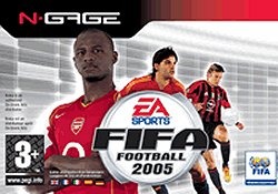 Pochette FIFA 2005 version N-Gage