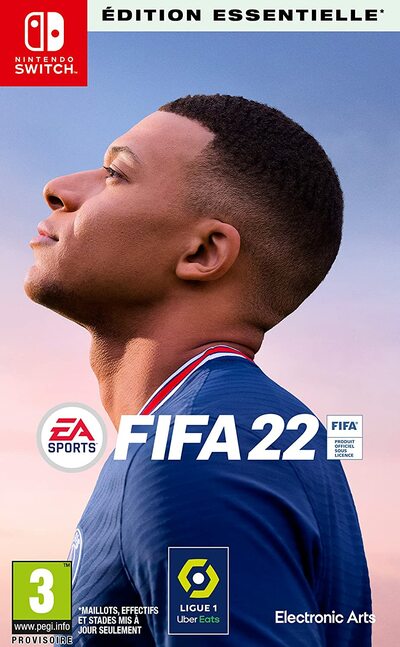 Pochette FIFA 22 version Switch
