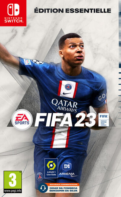 Pochette FIFA 23 version Switch