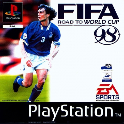 Pochette FIFA 98 : En route pour la coupe du monde version PlayStation