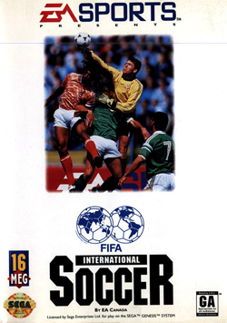 Pochette FIFA International Soccer version Master System