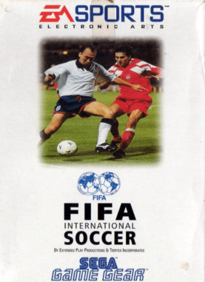 Pochette FIFA International Soccer version GameGear
