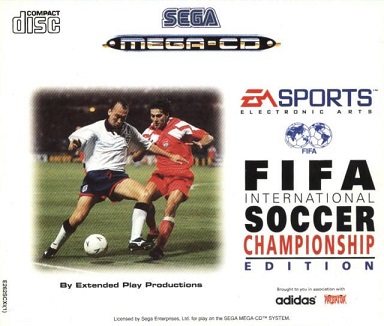 Pochette FIFA International Soccer version Mega-CD