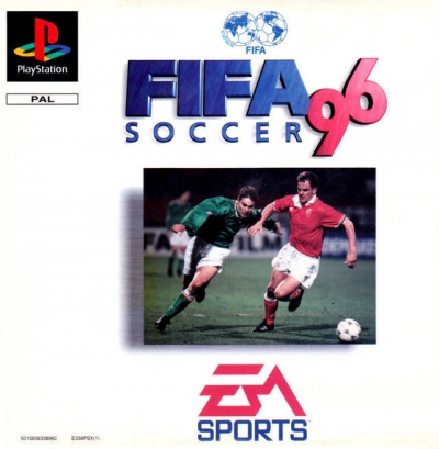 Pochette FIFA Soccer 96 version PlayStation