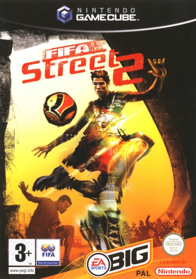 Pochette FIFA Street 2 version GameCube