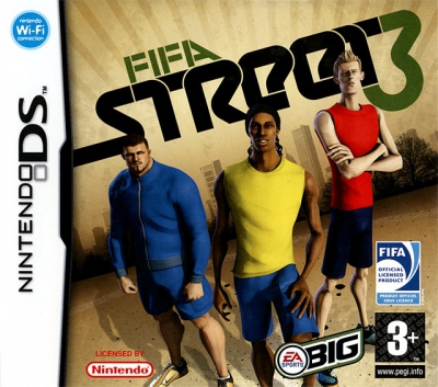 Pochette FIFA Street 3 version DS