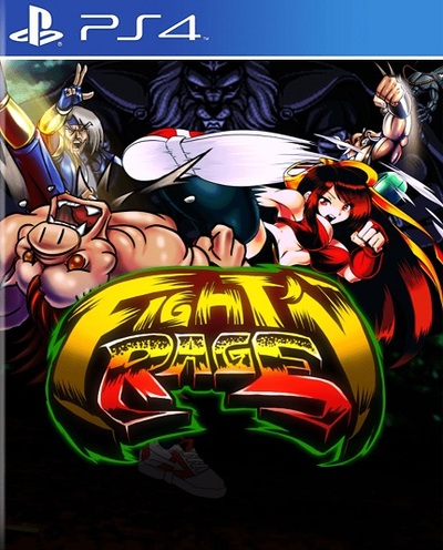 Pochette Fight'N Rage version PlayStation 4