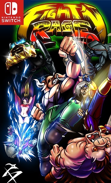 Pochette Fight'N Rage version Switch