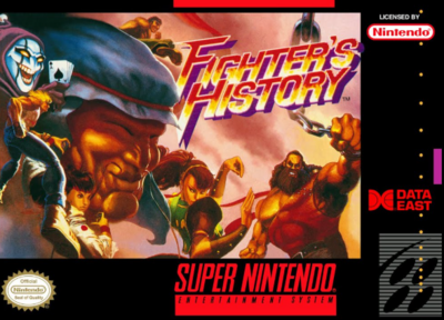 Pochette Fighter's History version Super Nintendo