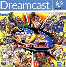 Pochette Fighting Vipers 2 version Dreamcast