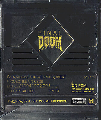 Pochette Final Doom version PC Windows