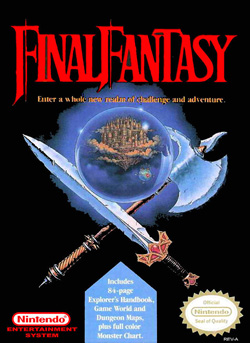 Pochette Final Fantasy version NES