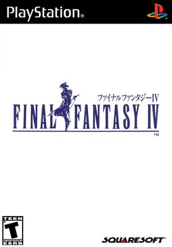 Pochette Final Fantasy IV version PlayStation