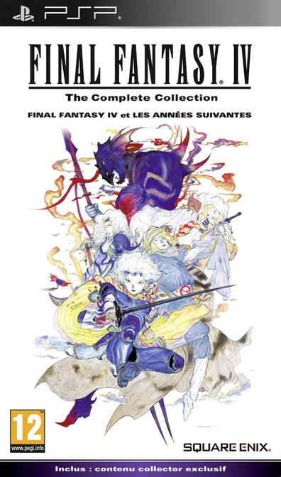 Pochette Final Fantasy IV : The Complete Collection version PSP