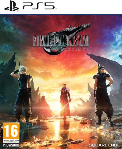 Pochette Final Fantasy VII Rebirth version PlayStation 5
