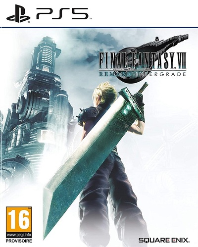 Pochette Final Fantasy VII Remake Intergrade version PlayStation 5