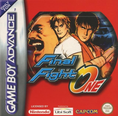 Pochette Final Fight One version GameBoy Advance