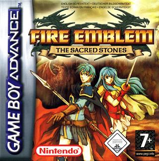 Pochette Fire Emblem : the sacred stones version GameBoy Advance