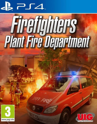 Pochette Firefighters : Plant Fire Department version PlayStation 4