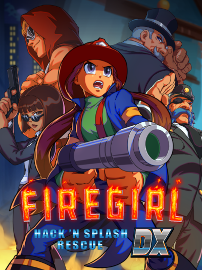 Pochette Firegirl : Hack 'n Splash Rescue DX version Switch