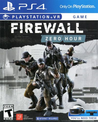 Pochette Firewall Zero Hour version PlayStation 4