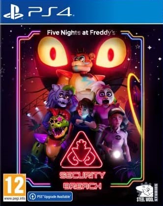 Pochette Five Nights at Freddy's : Security Breach version PlayStation 4