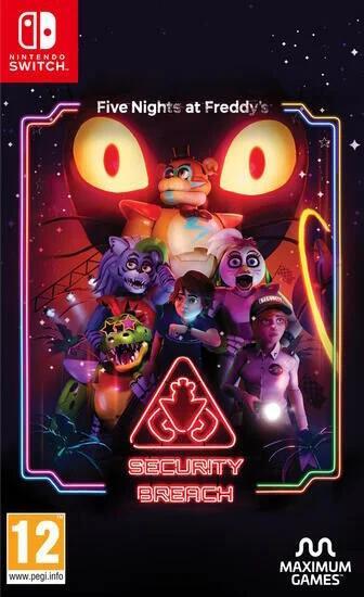 Pochette Five Nights at Freddy's : Security Breach version Switch