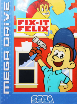 Pochette Fix-It Felix Jr. version Megadrive