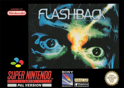 Pochette Flashback version Super Nintendo