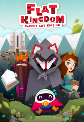 Pochette Flat Kingdom version PlayStation 5